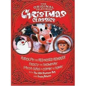 The Original Television Christmas Classics DVD Set Featuring Rudolph Frosty & Sa
